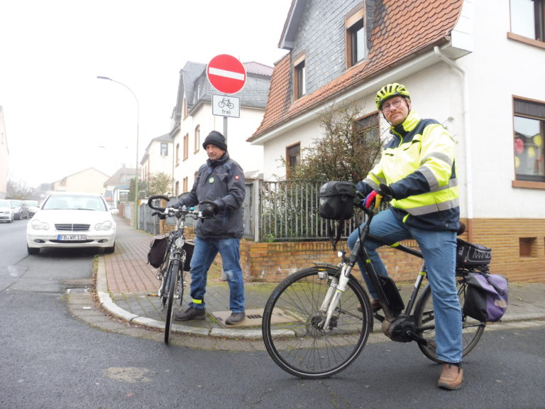 darf man in der einbahnstraße mit dem fahrrad entgegen